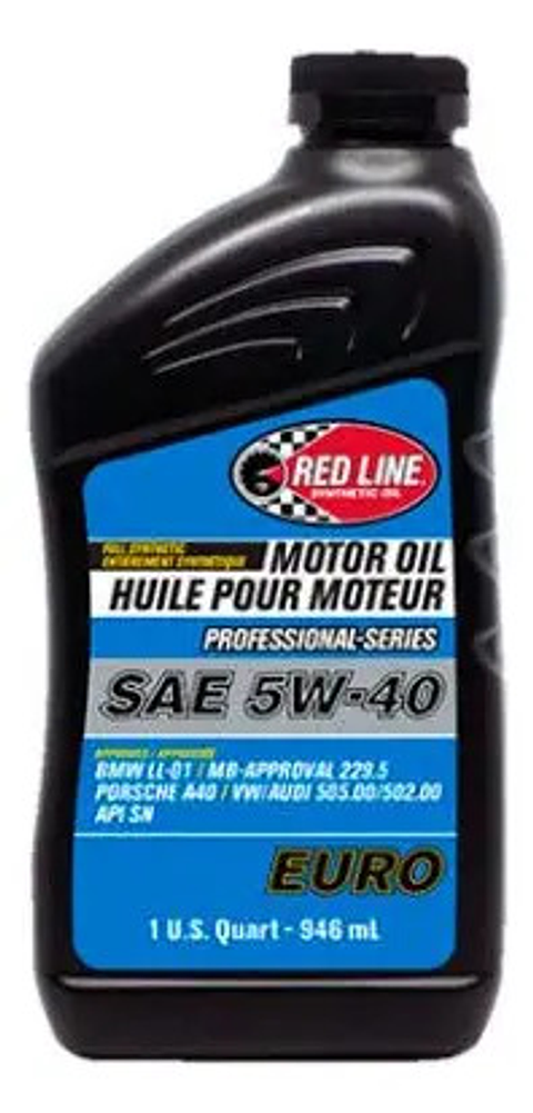 Aceite Motor Red Line 5w40 Euro Professional 946ml