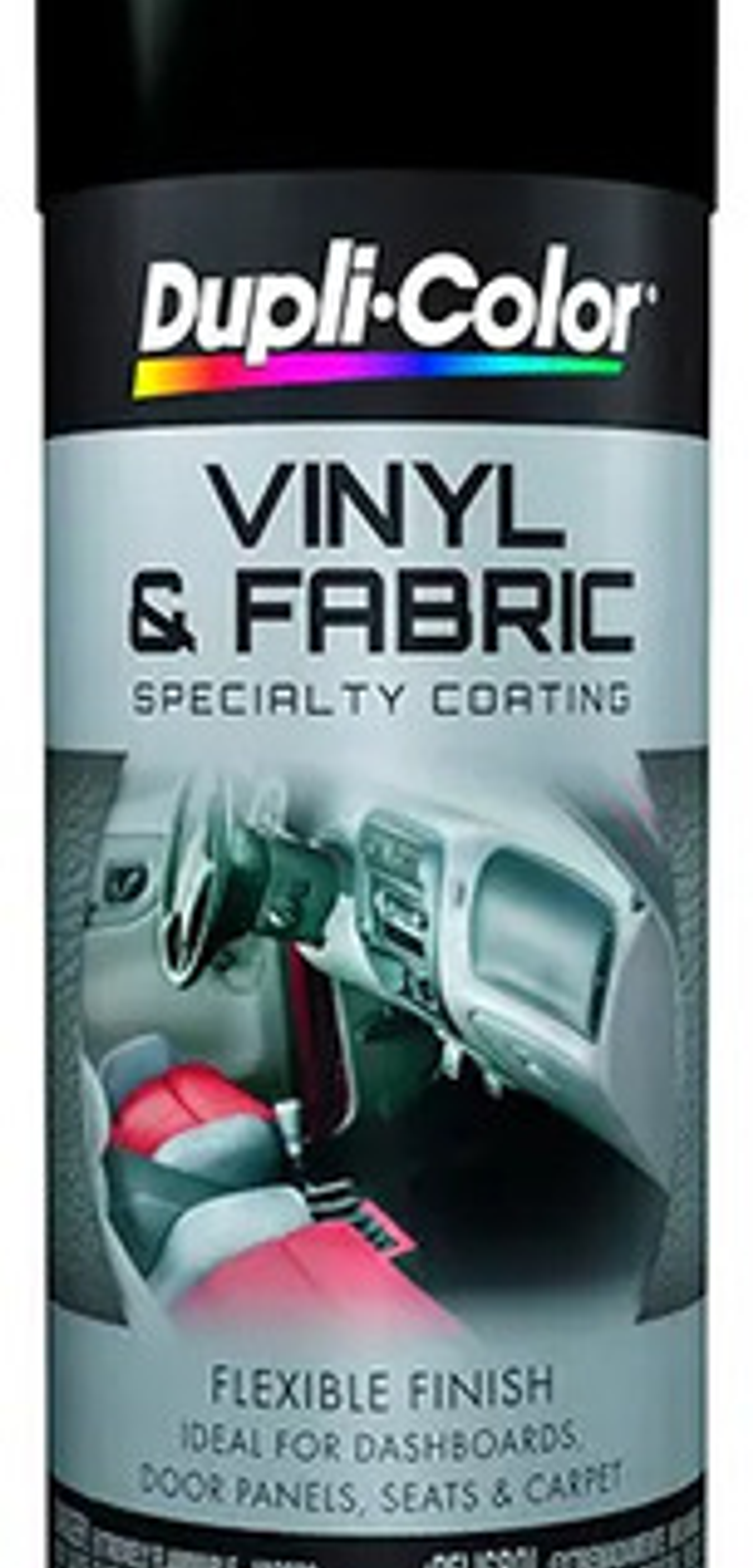 Pintura Aerosol Dupli-color Vinyl & Fabric Negro 311g 1