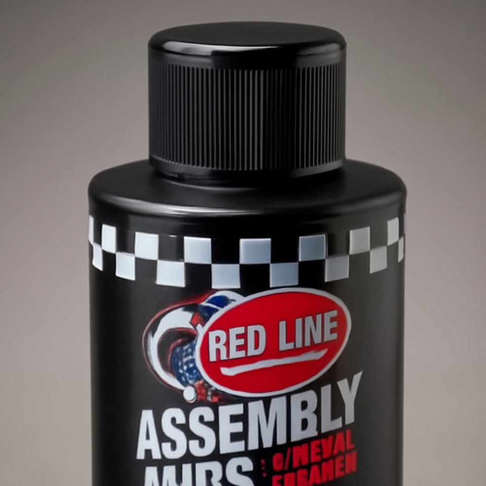 Lubricante Red Line Para Ensamblaje (armado De Motor) 12 Oz 5