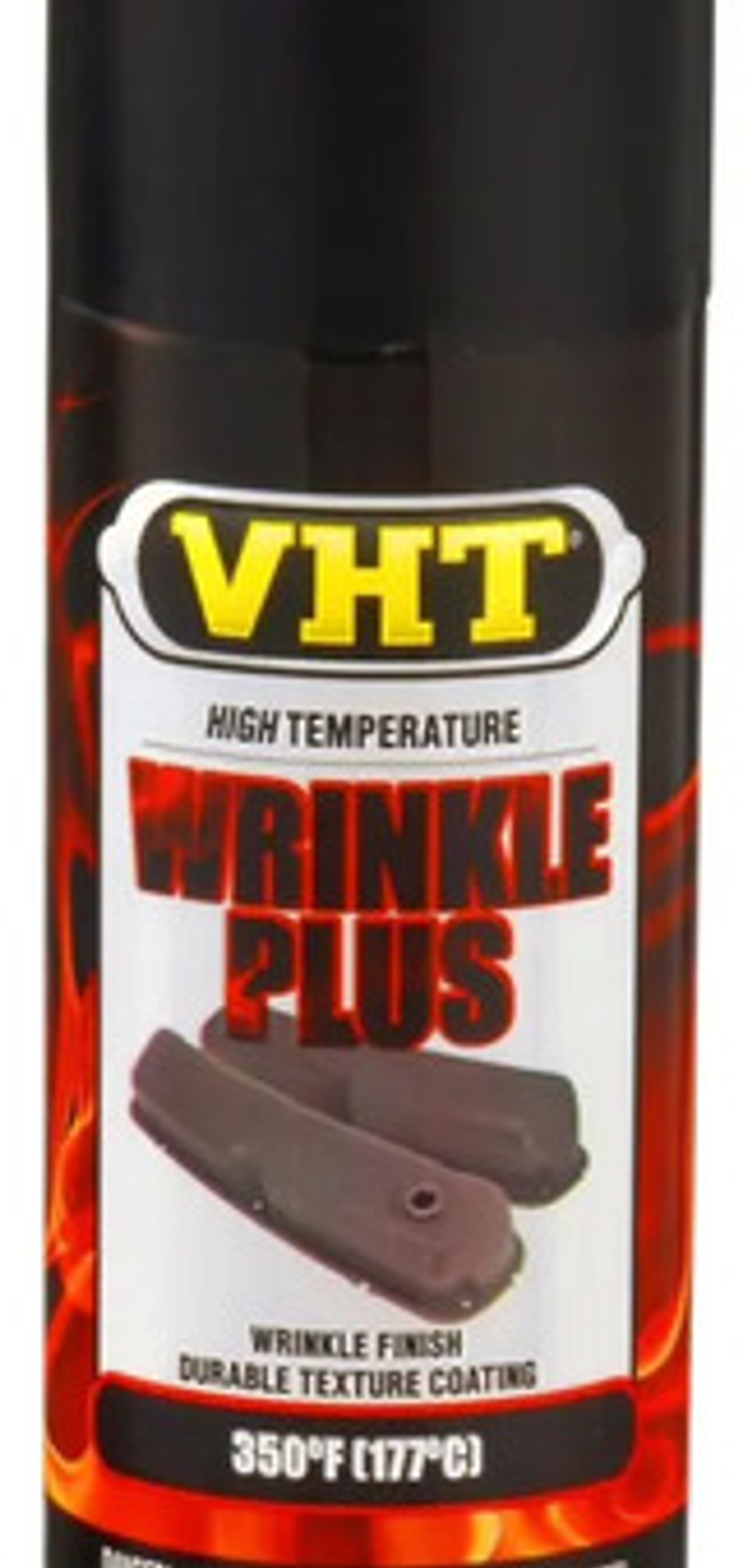 Pintura Vht Wrinkle Plus Negra Alta Temperatura 11 Oz 1
