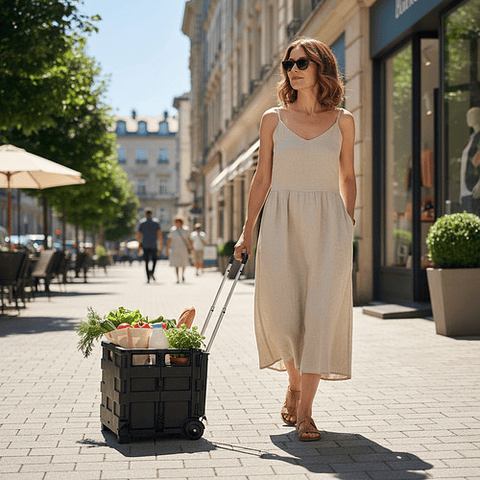 Carro De Compras Plegable Hyper Tough 35kg