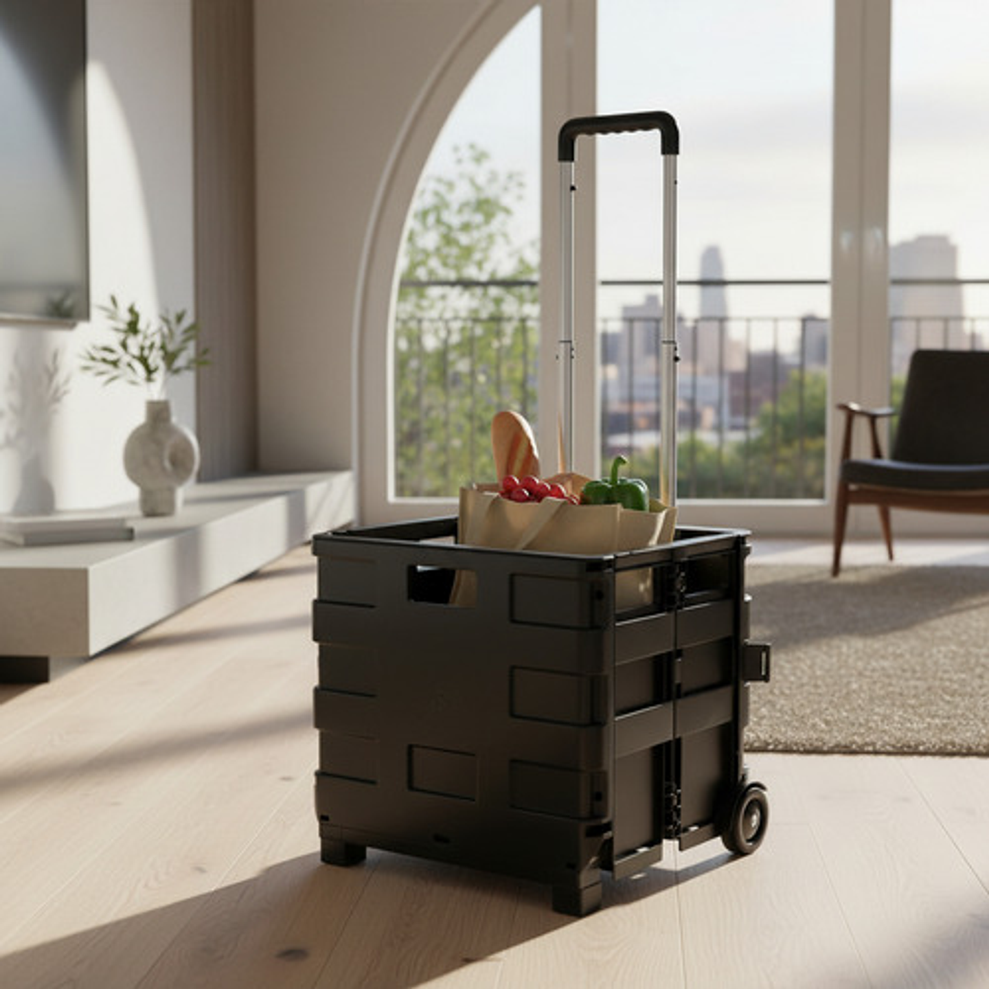 Carro De Compras Plegable Hyper Tough 35kg 3