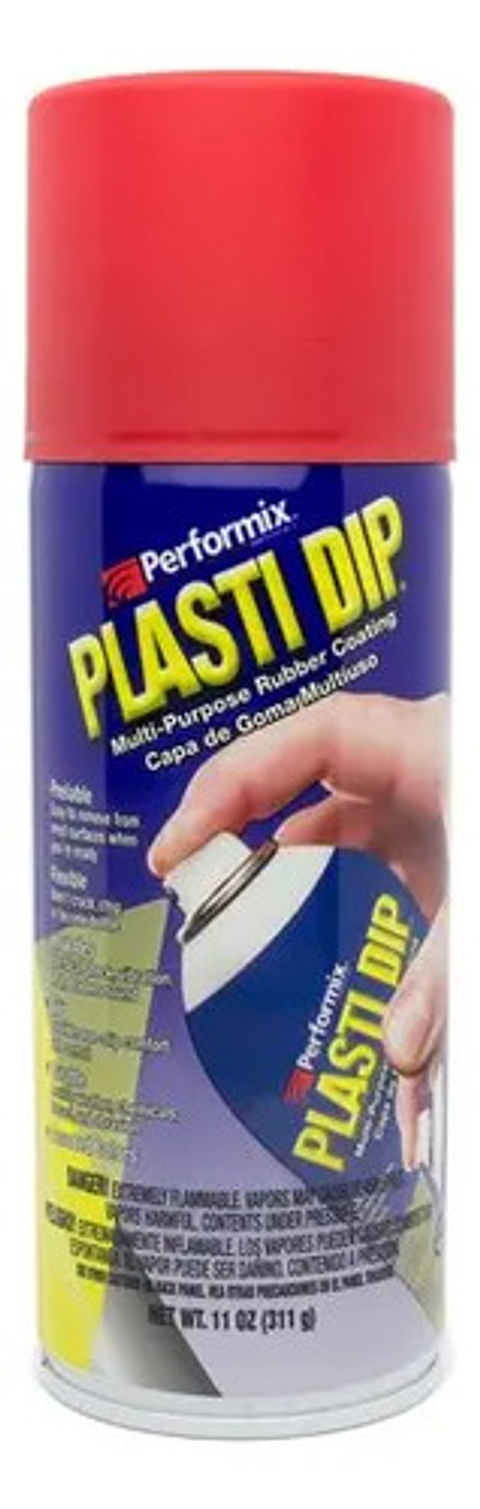 Plasti Dip Aerosol Color Rojo Mate 311g