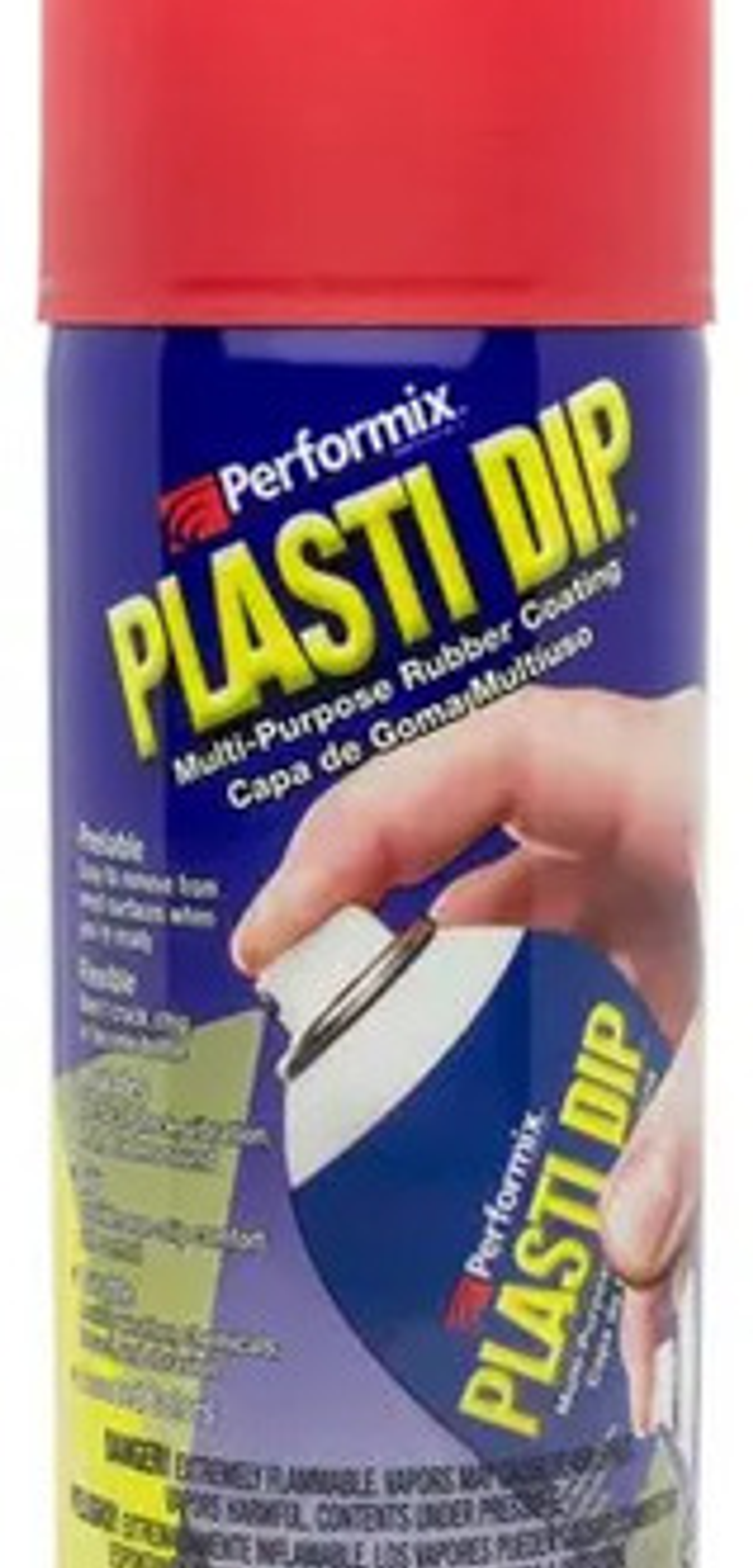 Plasti Dip Aerosol Color Rojo Mate 311g 1