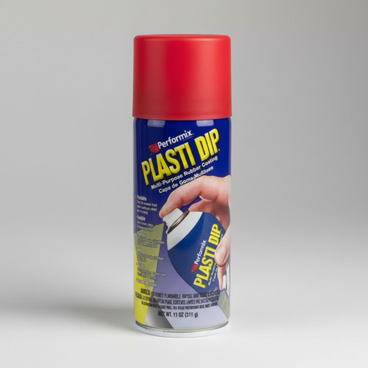 Plasti Dip Aerosol Color Rojo Mate 311g 2