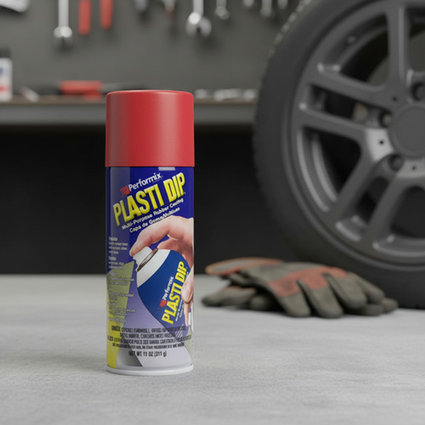 Plasti Dip Aerosol Color Rojo Mate 311g 5