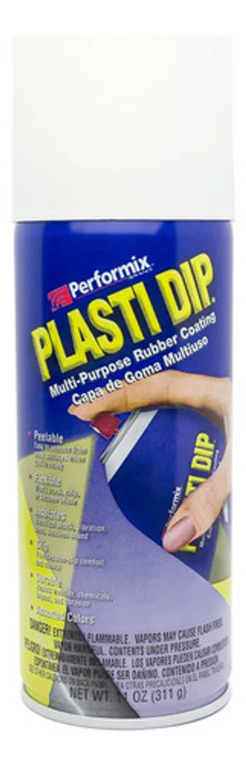 Plasti Dip Aerosol Color Blanco Mate 311g