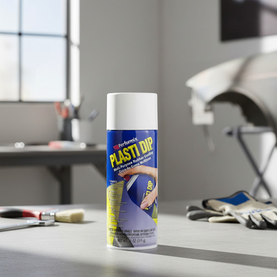 Plasti Dip Aerosol Color Blanco Mate 311g 3