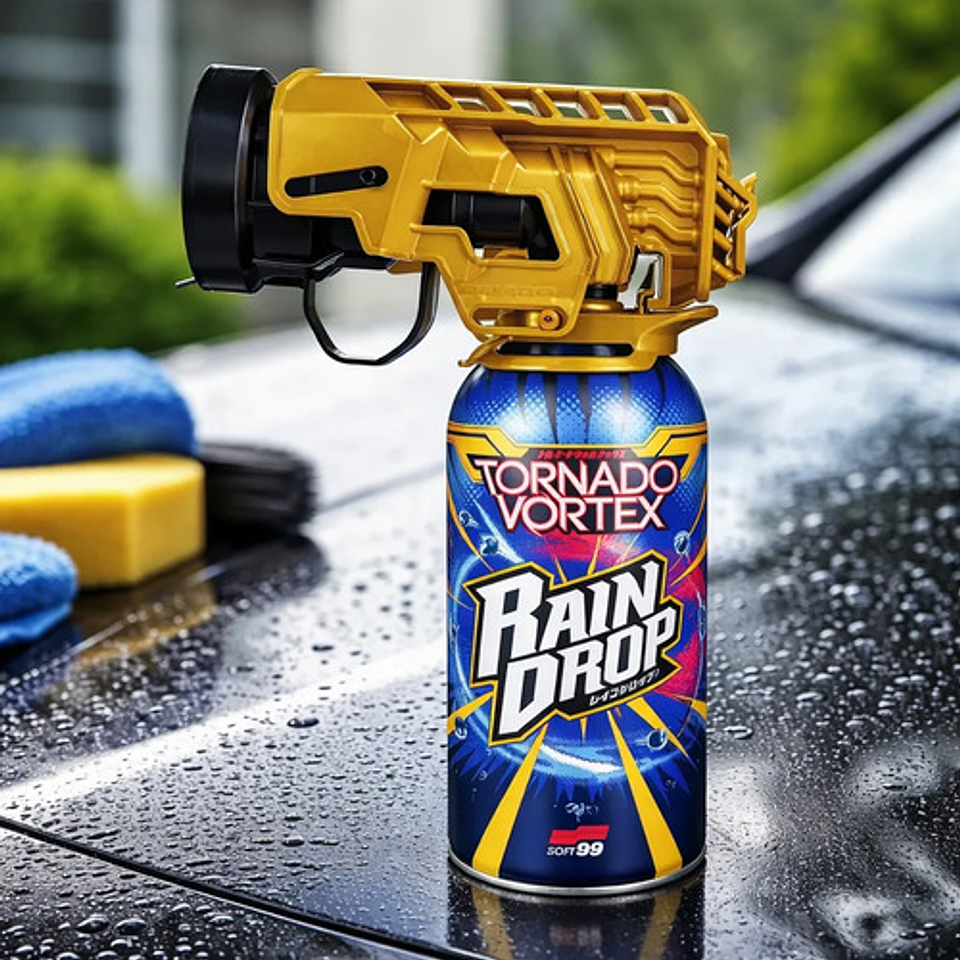 Sellador Auto Cera Rápida Soft99 Rain Drop Revestimiento 5