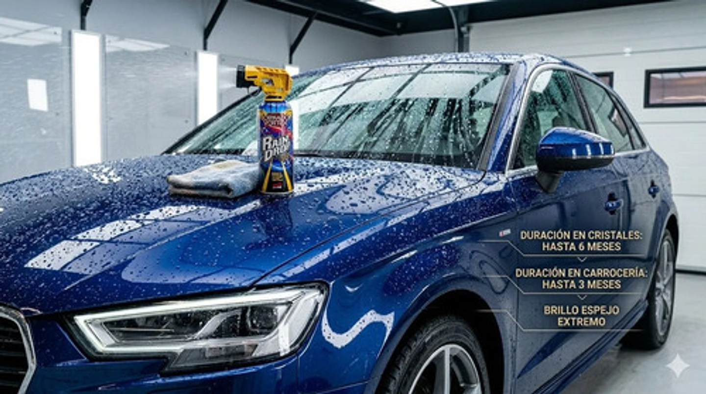 Sellador Auto Cera Rápida Soft99 Rain Drop Revestimiento 7