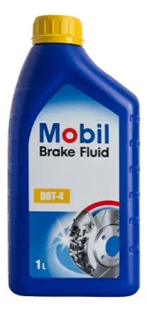 Líquido De Frenos Mobil Dot-4 1 Litro