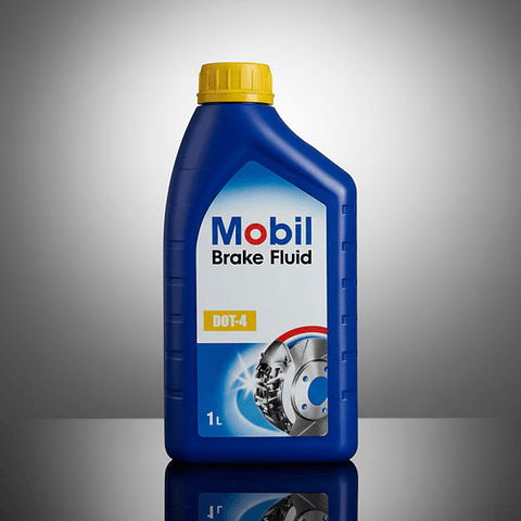 Líquido De Frenos Mobil Dot-4 1 Litro