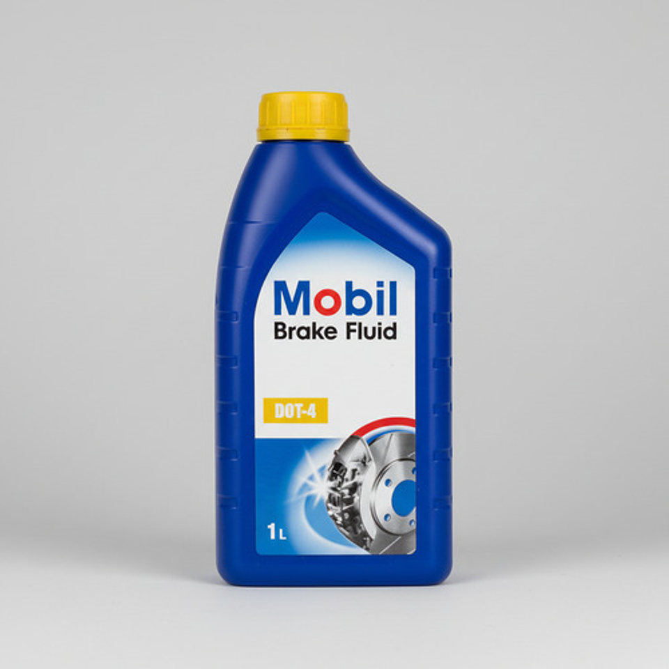 Líquido De Frenos Mobil Dot-4 1 Litro 6