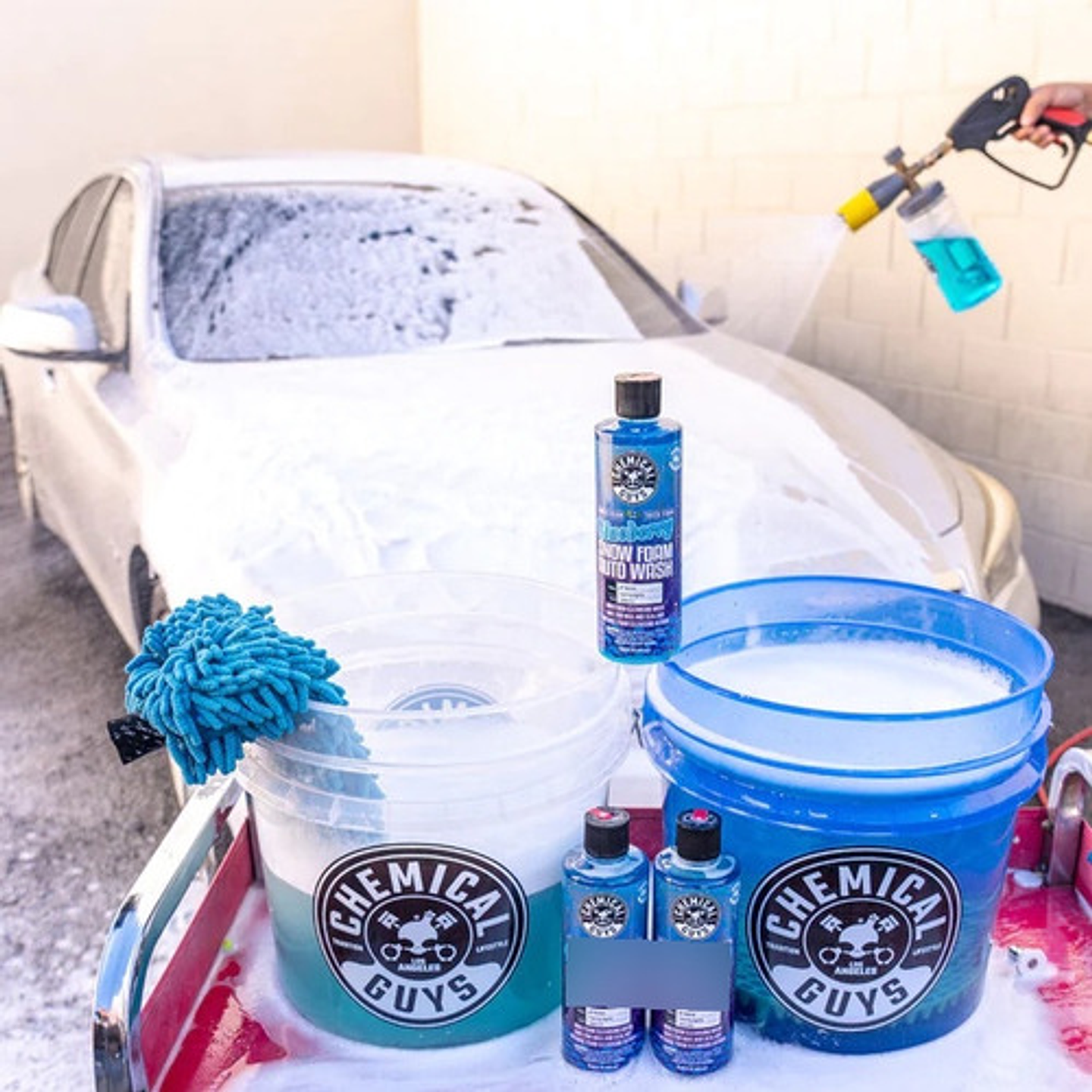 Shampoo Chemical Guys Blueberry Snow Foam 473 Ml Auto 4