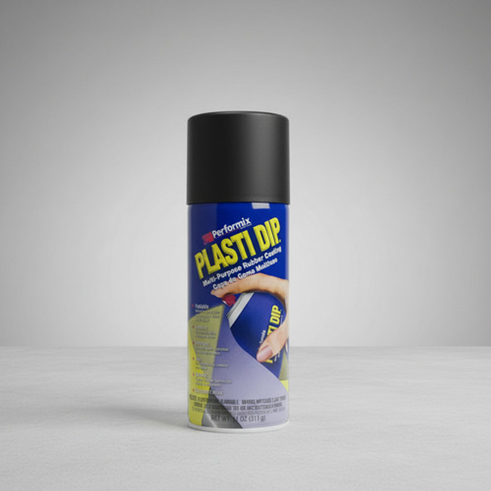 Plasti Dip Aerosol Color Negro 311g 6