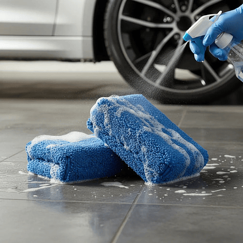 Aplicador Microfibra Chemical Guys Monster Fluff (delicado)