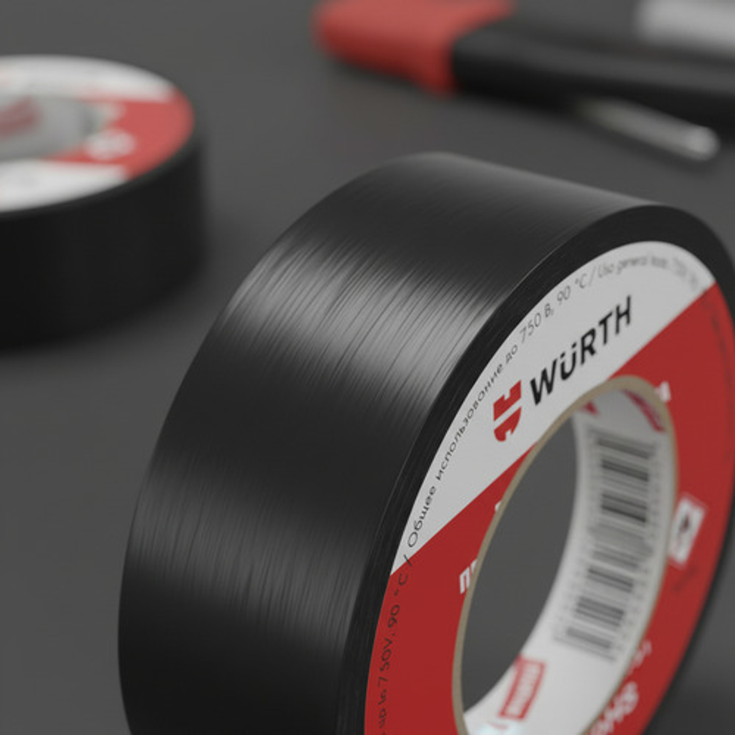 Huincha Cinta Aislante 18 X 20m X 0.13 Wurth Electrica 90° 2