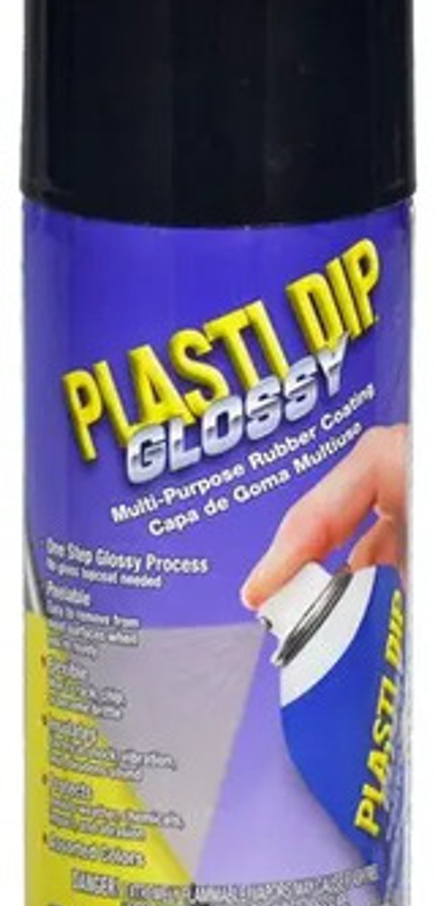 Plasti Dip Aerosol Color Negro Brillante 311g 1