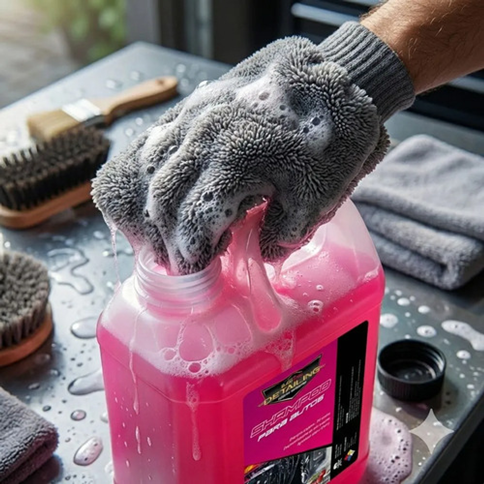 Shampoo Auto Espuma Activa Ph Neutro Black Cars Snow Foam 4