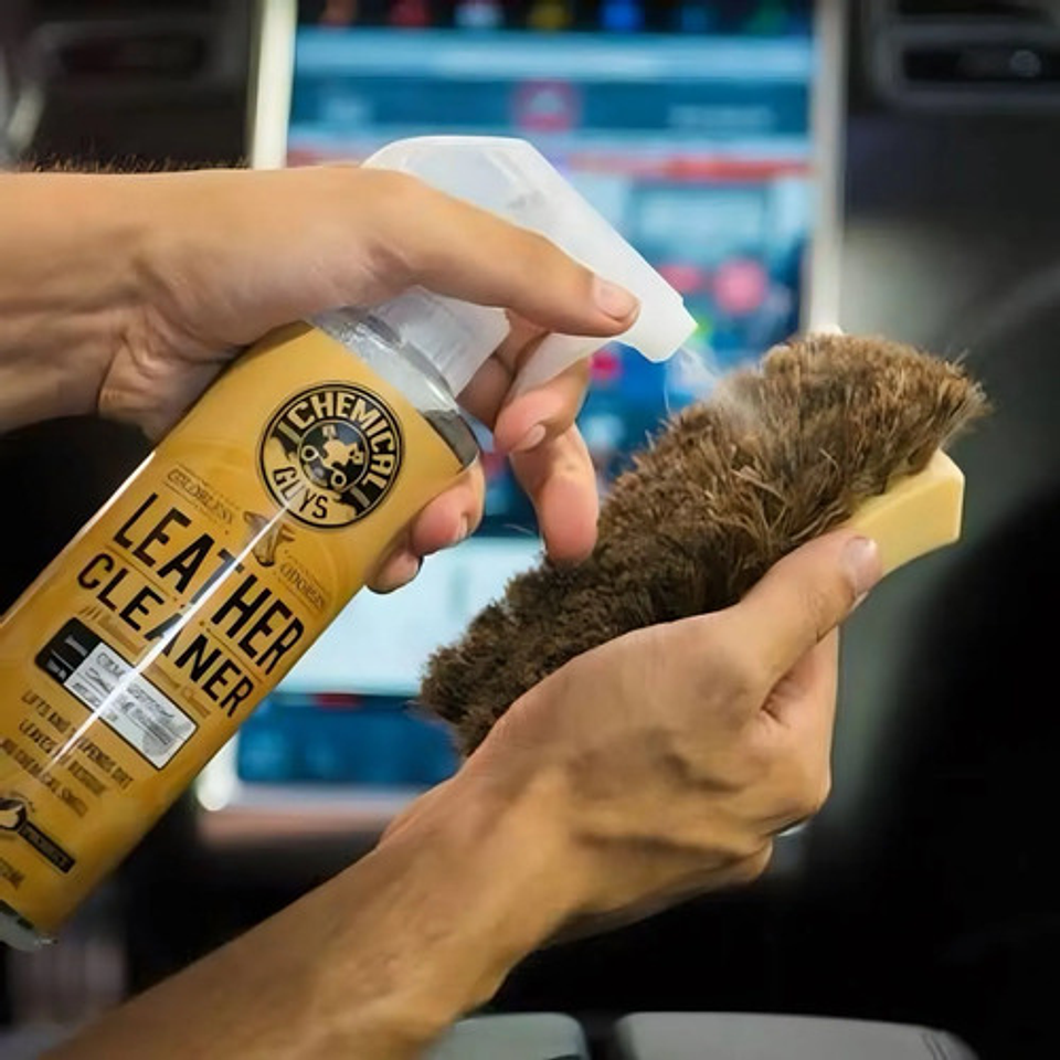 Kit Acondicionador Limpiador Cuero Auto Chemical Guys 5