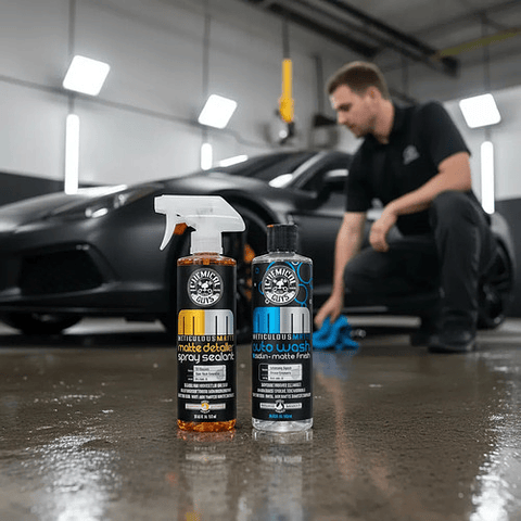 Kit Shampoo Y Sellador Chemical Guys Meticulous Matte 473ml