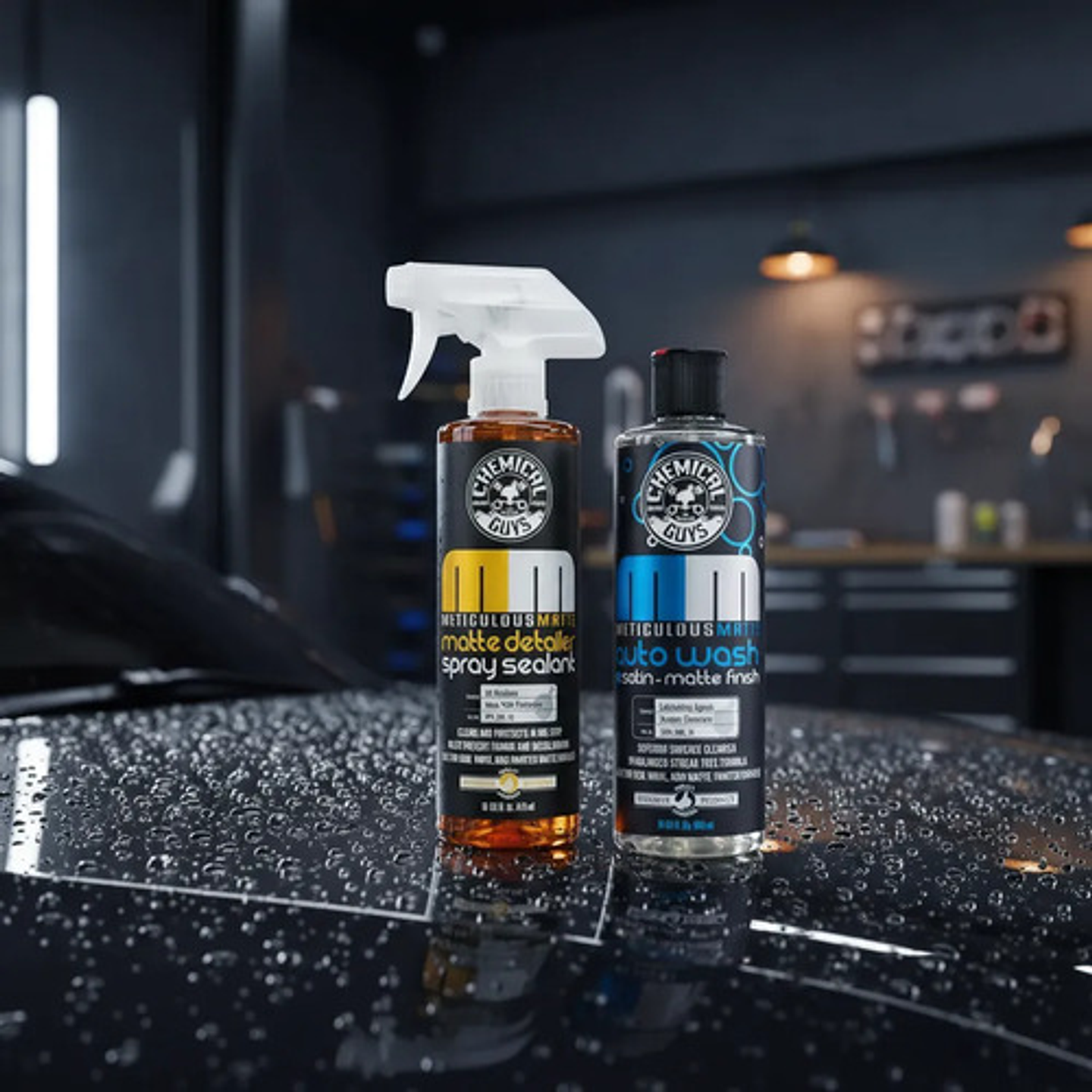 Kit Shampoo Y Sellador Chemical Guys Meticulous Matte 473ml 6