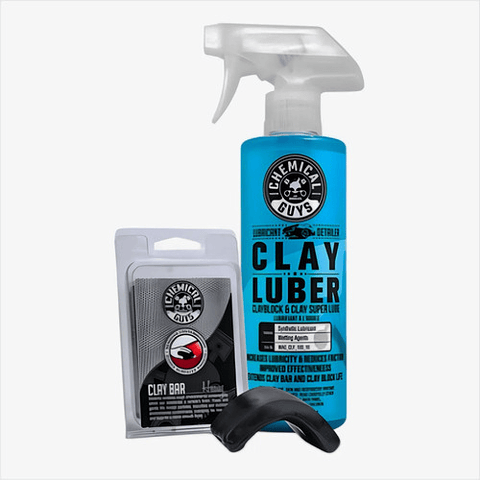Kit Clay Bar Negra Chemical Guys Detailing Auto C-alto