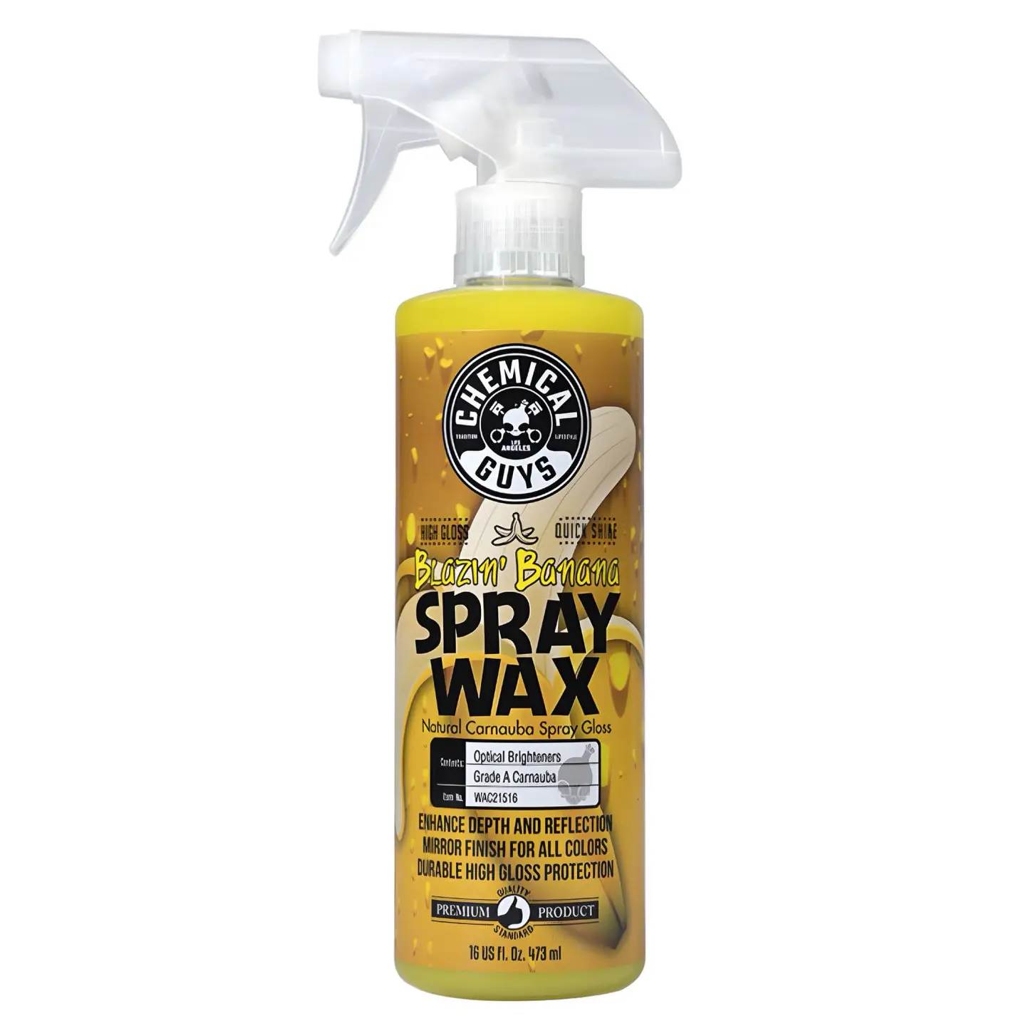 Cera Líquida Chemical Guys Wax Blazin Banana Carnauba 473 Ml 1