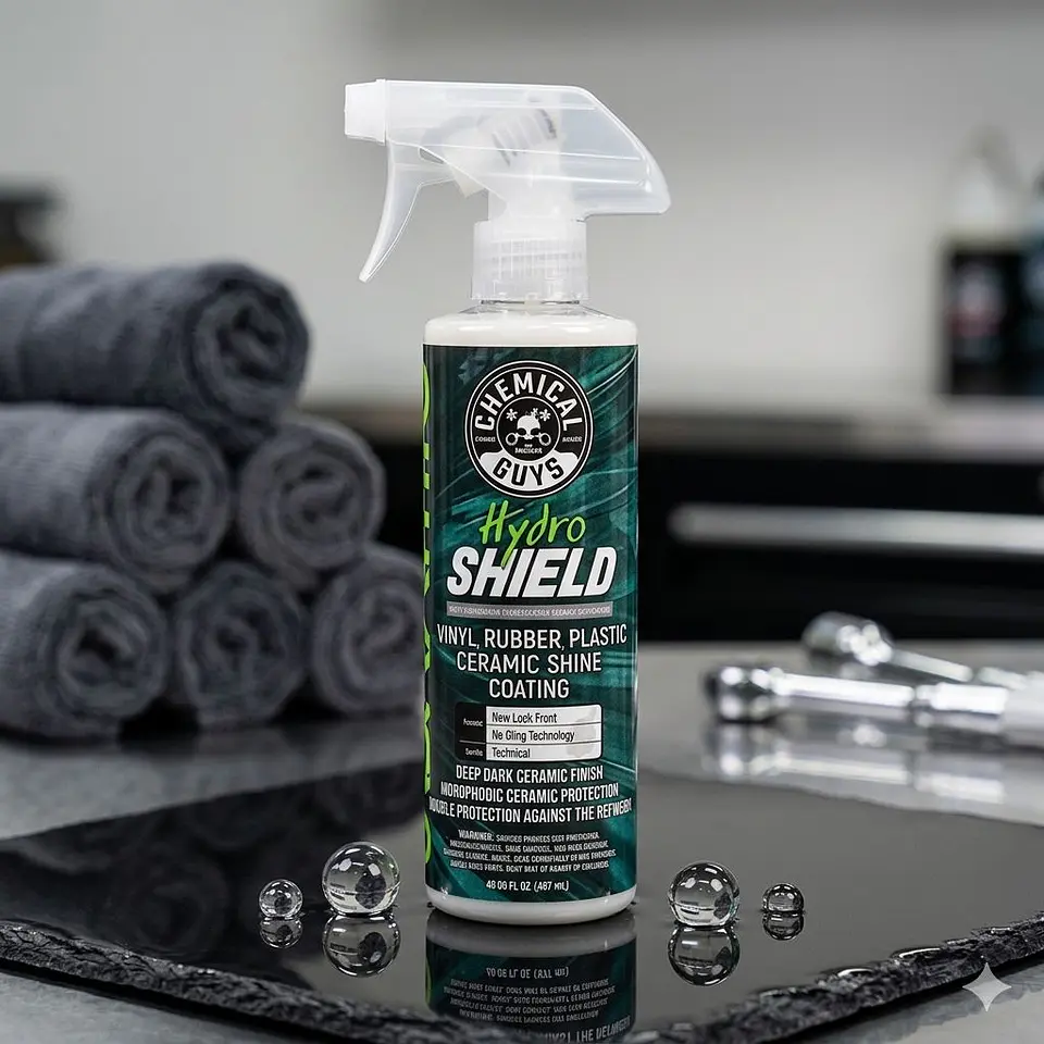 Hydroshield Vinyl, Rubber, Plastic Ceramic Chemical Guys 2