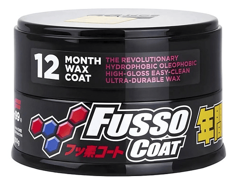 Cera Auto Soft99 Fusso Coat Sellador Hidrofóbico Brillante