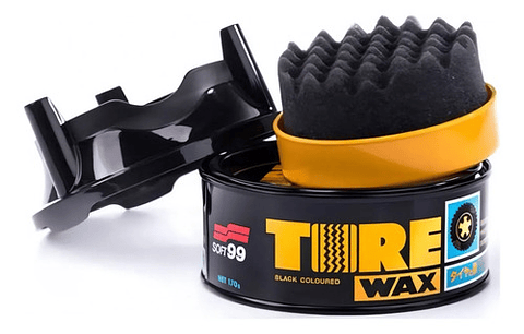 Renovador Neumáticos Gomas Cera Soft99 Mate Hidrofobico