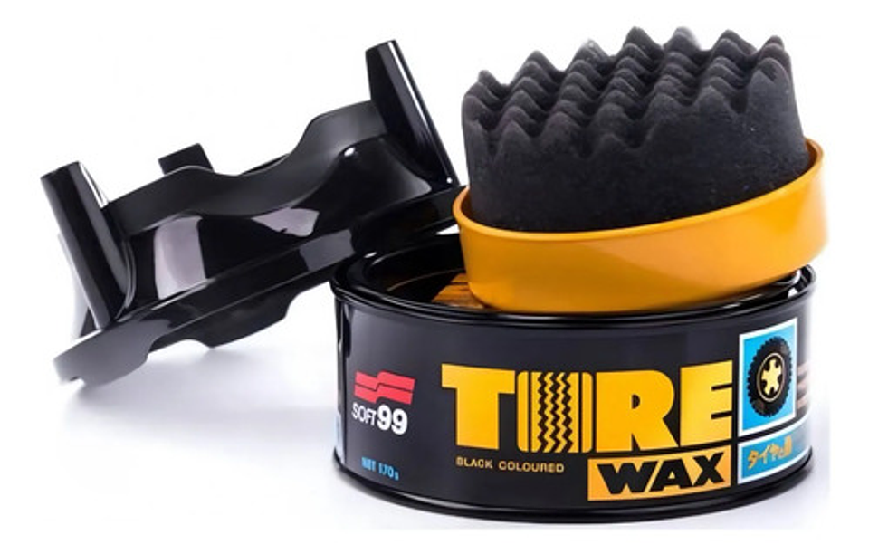 Renovador Neumáticos Gomas Cera Soft99 Mate Hidrofobico 1