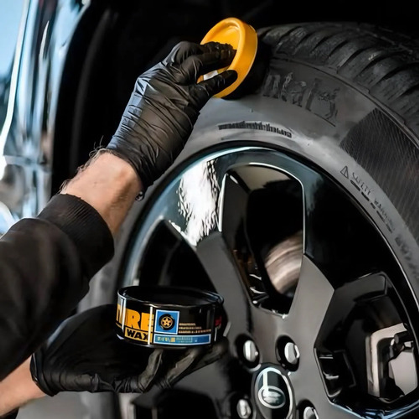 Renovador Neumáticos Gomas Cera Soft99 Mate Hidrofobico 3