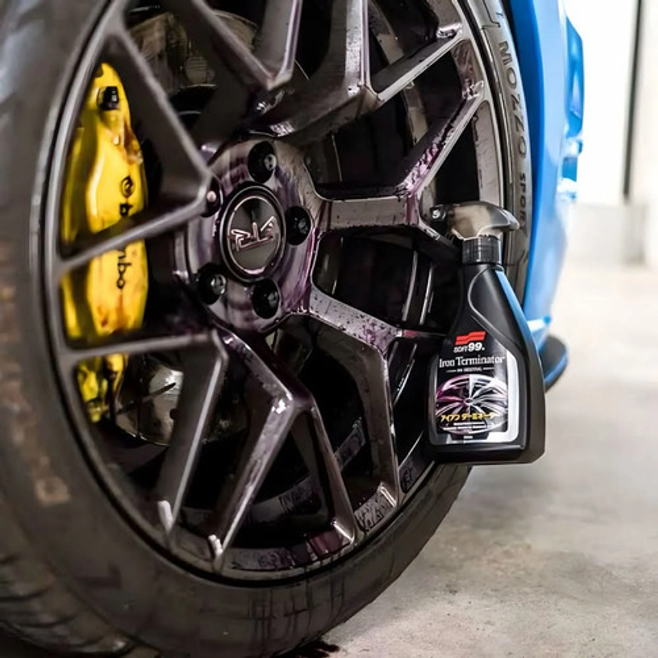 Limpiador Llantas Auto Iron Terminator Soft99 Desengrasante 4