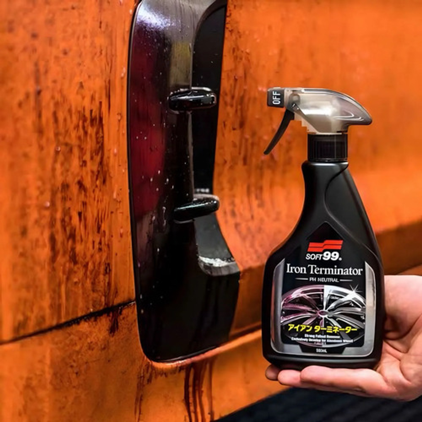 Limpiador Llantas Auto Iron Terminator Soft99 Desengrasante 5