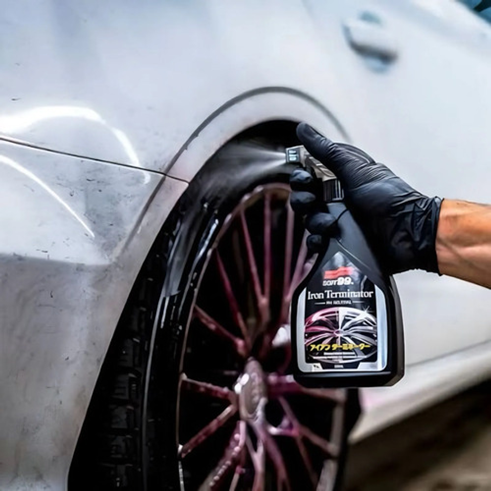 Limpiador Llantas Auto Iron Terminator Soft99 Desengrasante 6