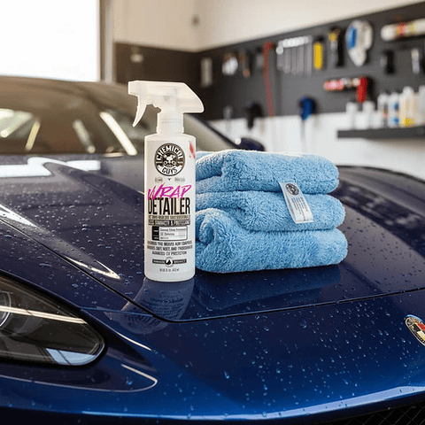 Kit Abrillantador Wrap Detailer Auto Chemical Guys 3 Toallas