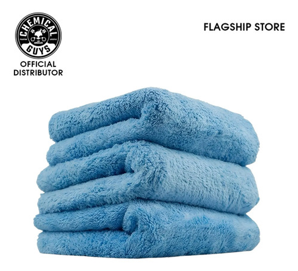 Kit Abrillantador Wrap Detailer Auto Chemical Guys 3 Toallas 4