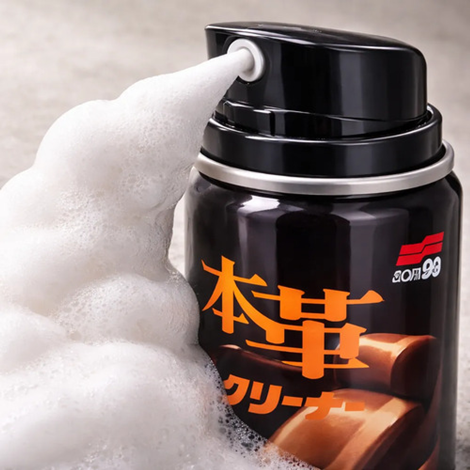 Limpiador Cuero Auto Soft99 300ml Vitamina E Origen Japones 3