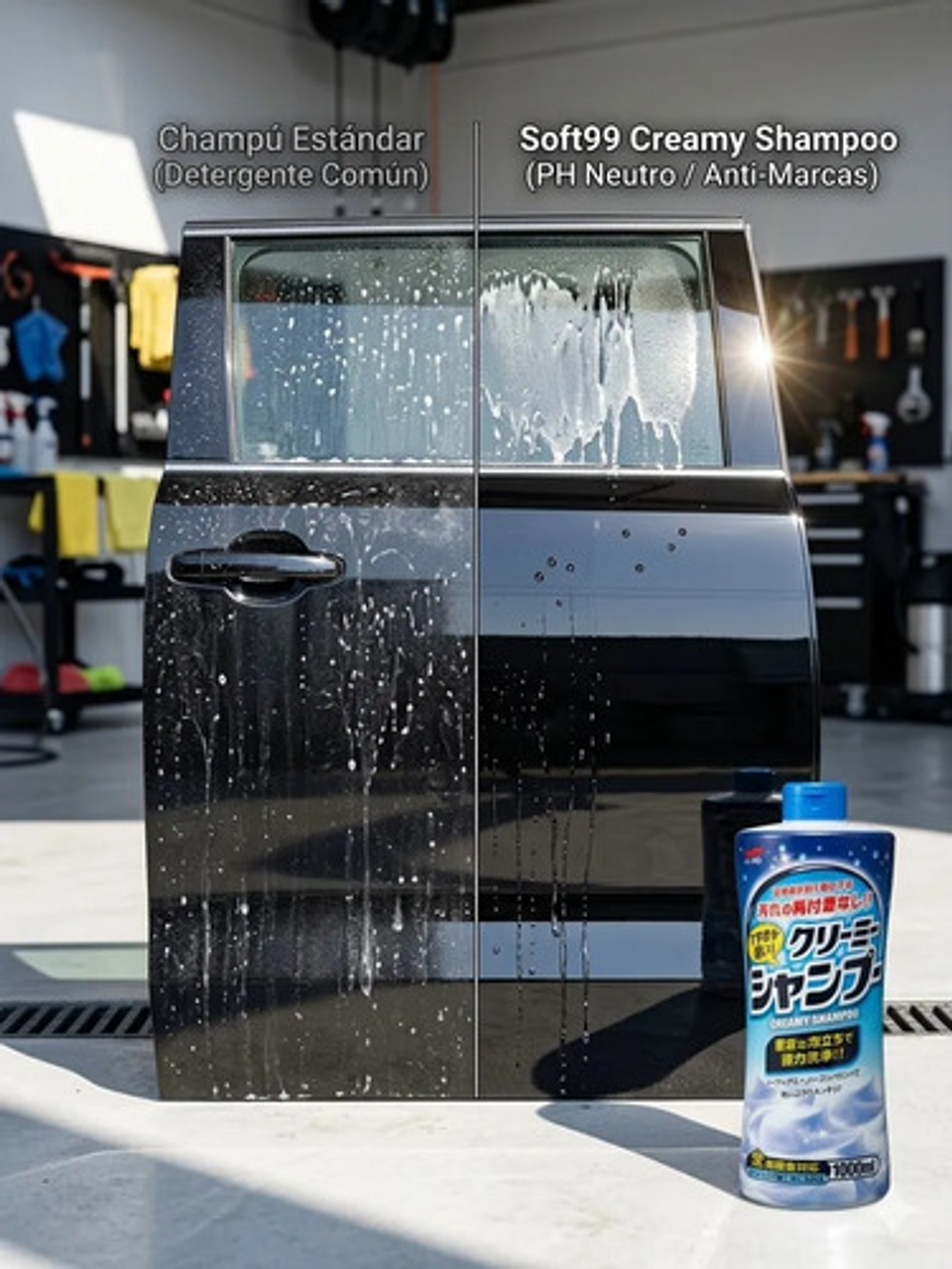 Shampoo Auto Soft99 Creamy 1000ml Ph Neutro Detailing 3