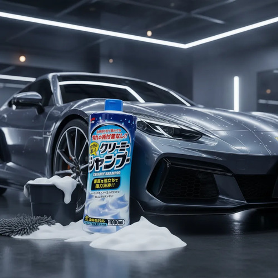 Shampoo Auto Soft99 Creamy 1000ml Ph Neutro Detailing 5