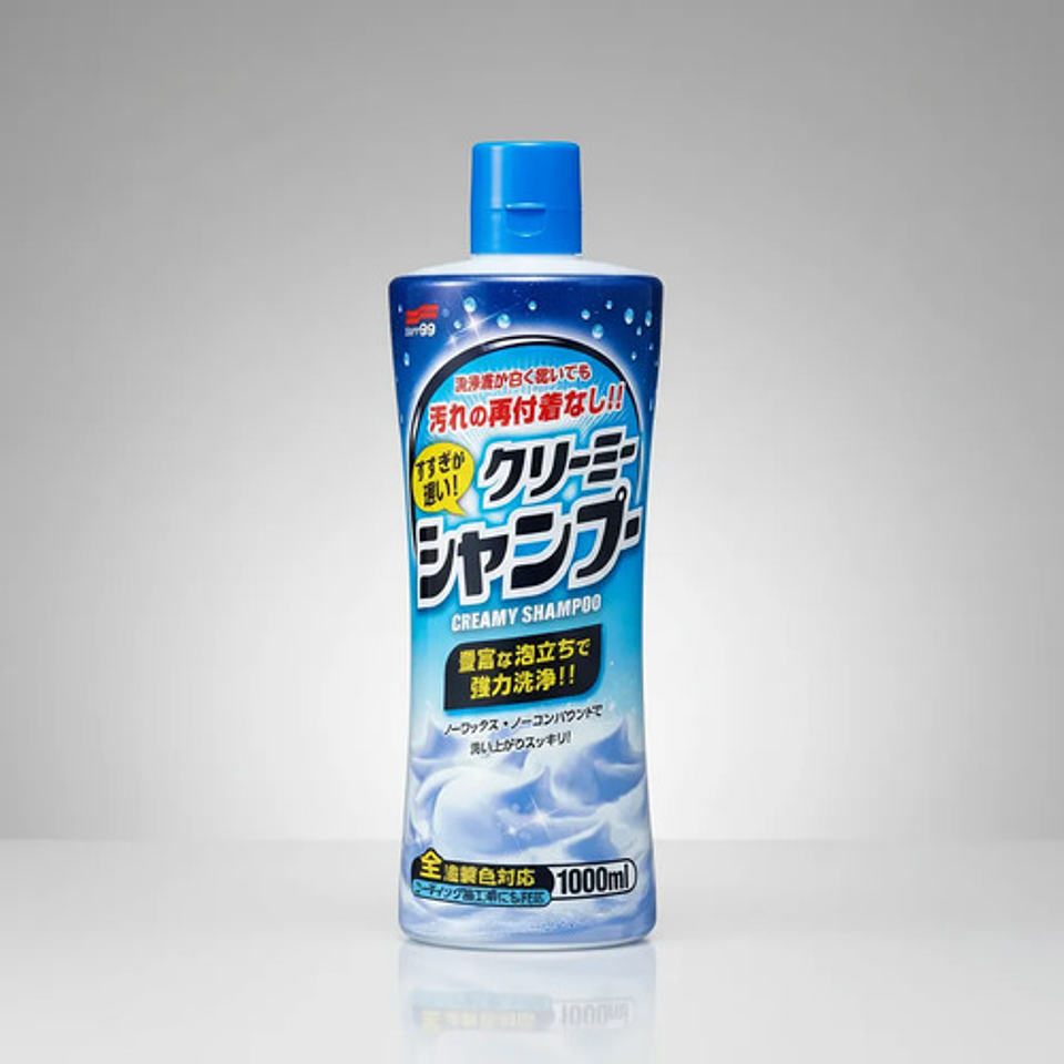 Shampoo Auto Soft99 Creamy 1000ml Ph Neutro Detailing 10
