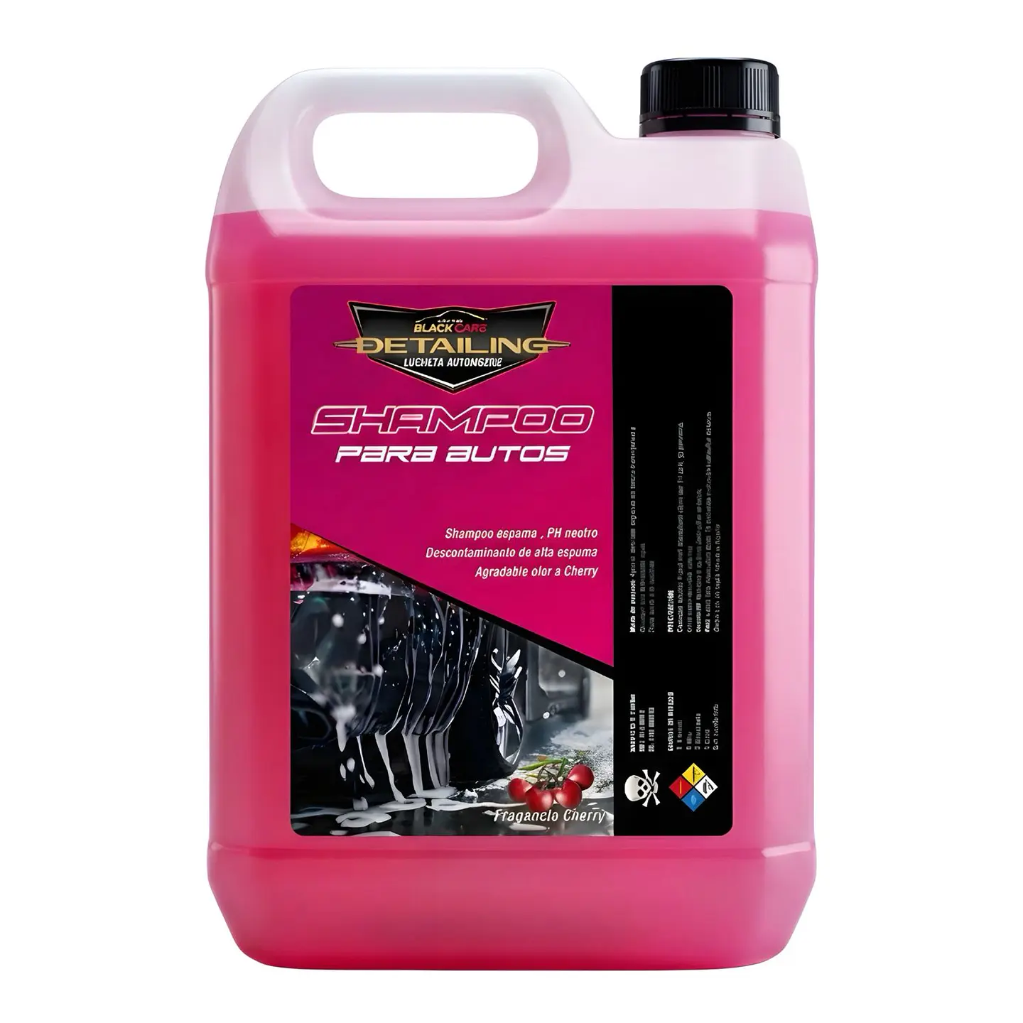 Shampoo Auto Espuma Activa Ph Neutro Black Cars Snow Foam 1
