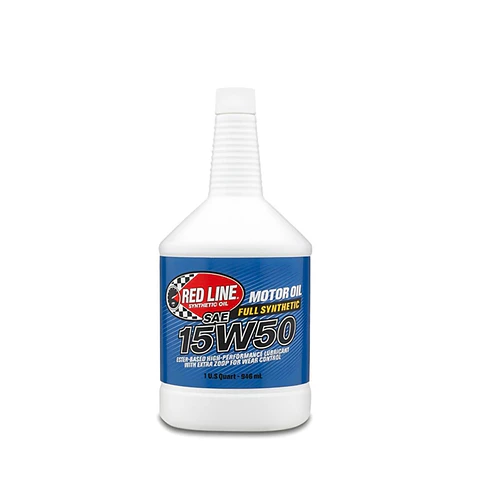 Aceite 15w50 Para Motor Red Line 946ml Full Sintético Oil