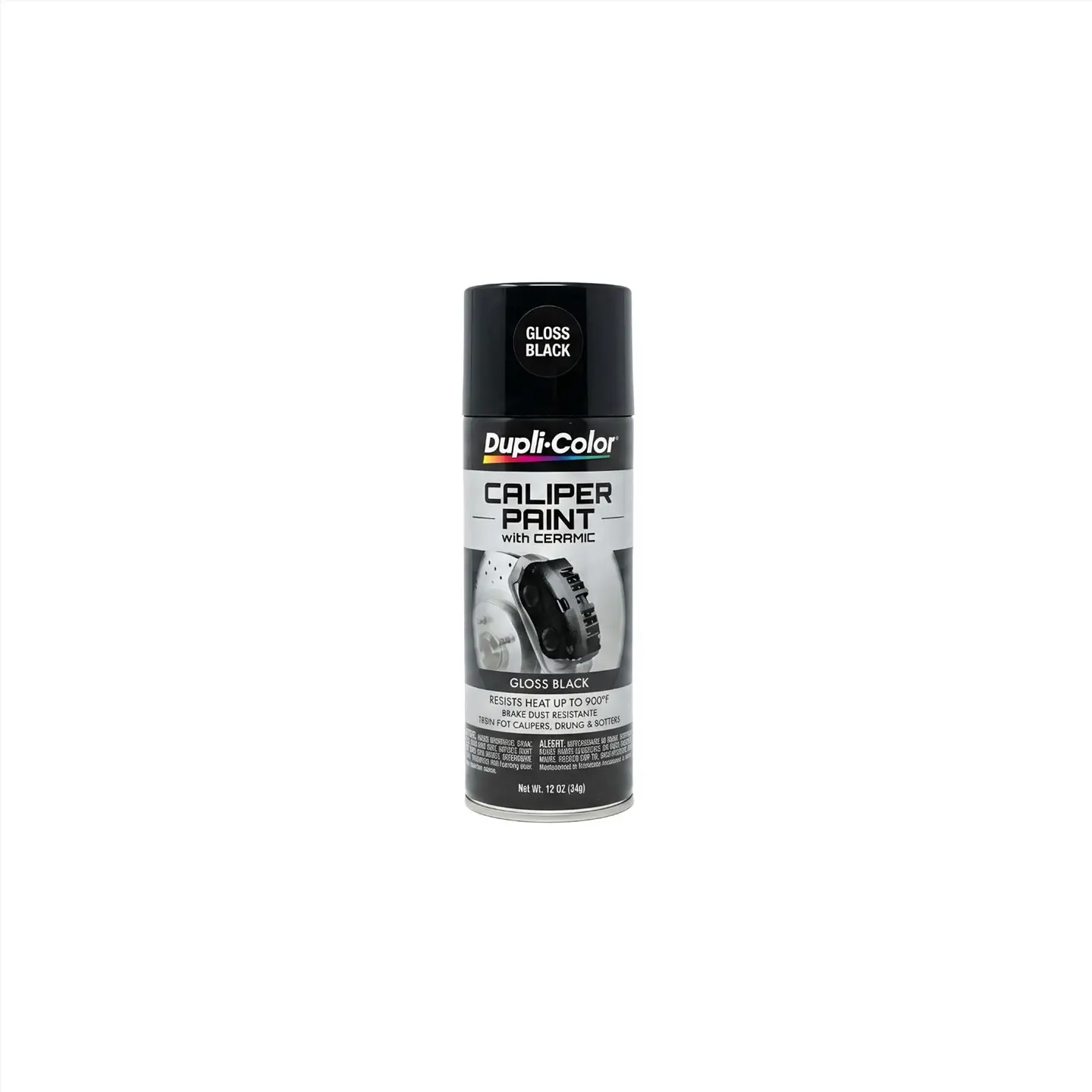 Pintura Caliper Duplicolor Alta Temperatura Color Negro 12oz 1
