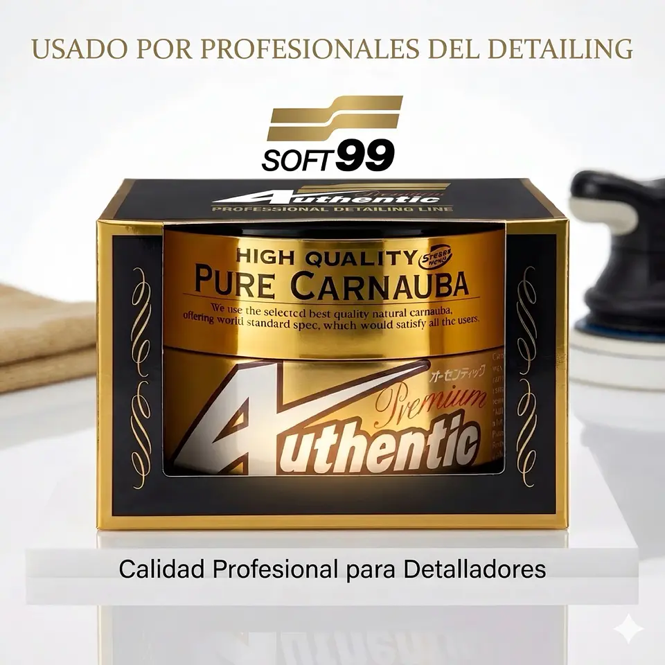 Cera Auto Soft99 Authentic Premium  Brillo Extremo 7