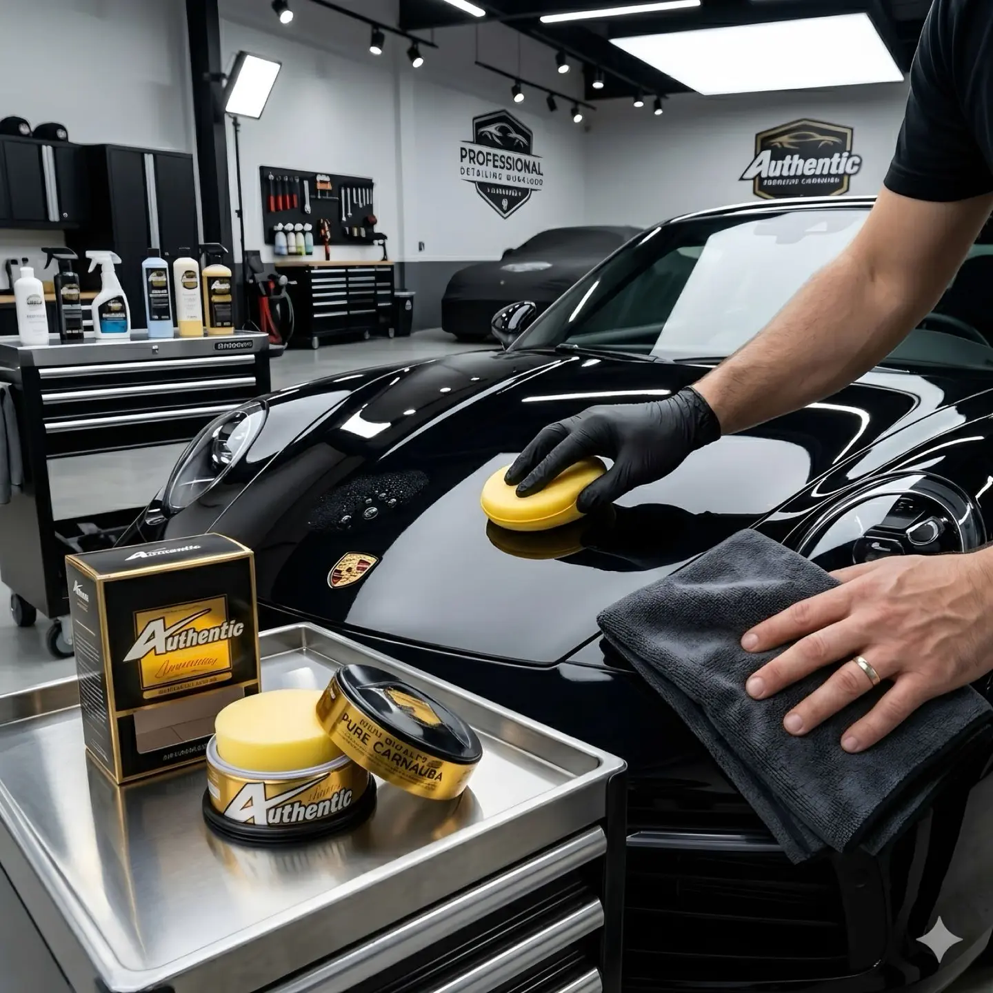 Cera Auto Soft99 Authentic Premium  Brillo Extremo 4