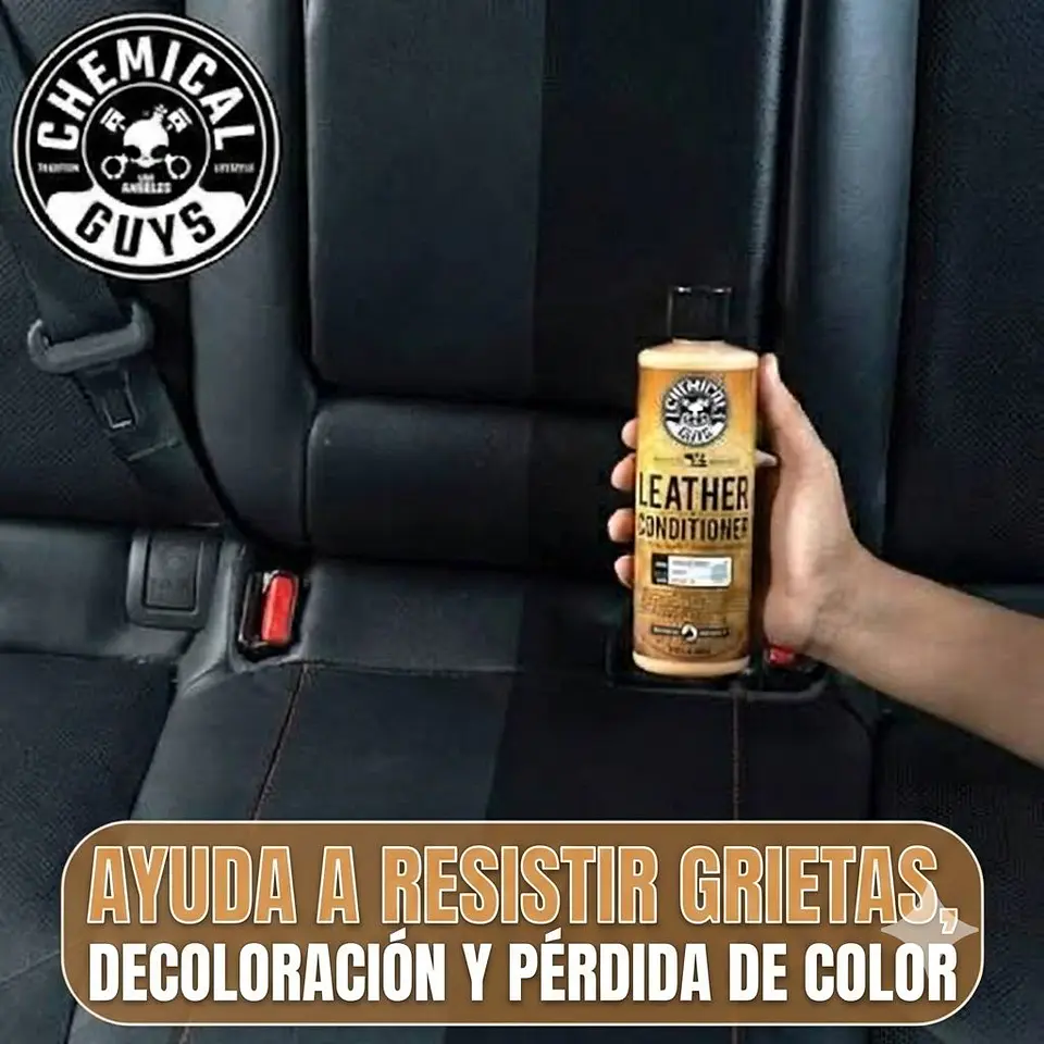 Kit Tratamiento Piel Chemical Guys Limpiador Acondicionador 5
