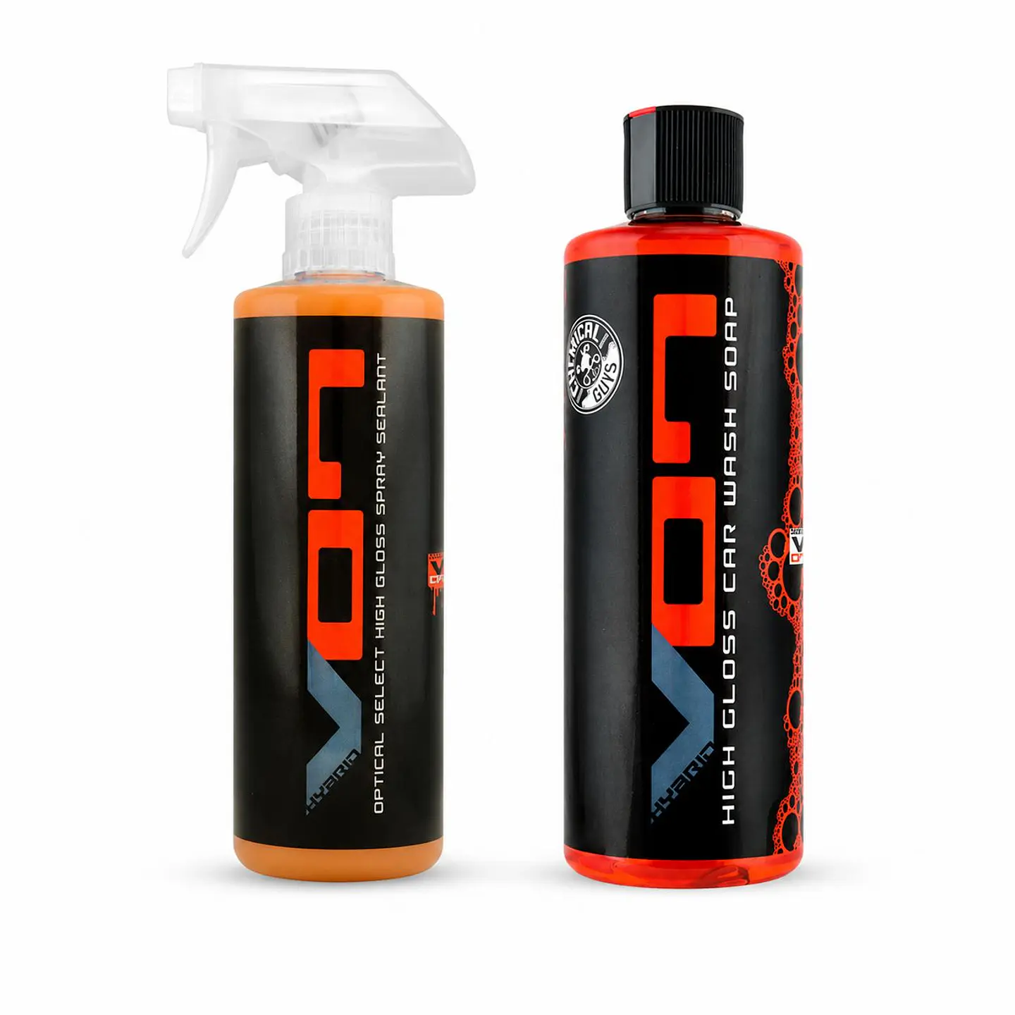 Kit Shampoo Cera Sellador Quick Detailer V07 Chemical Guys 1