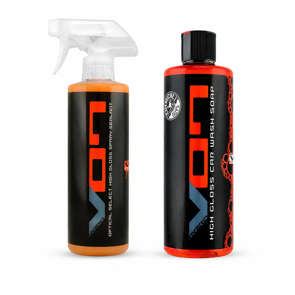 Kit Shampoo Cera Sellador Quick Detailer V07 Chemical Guys 1